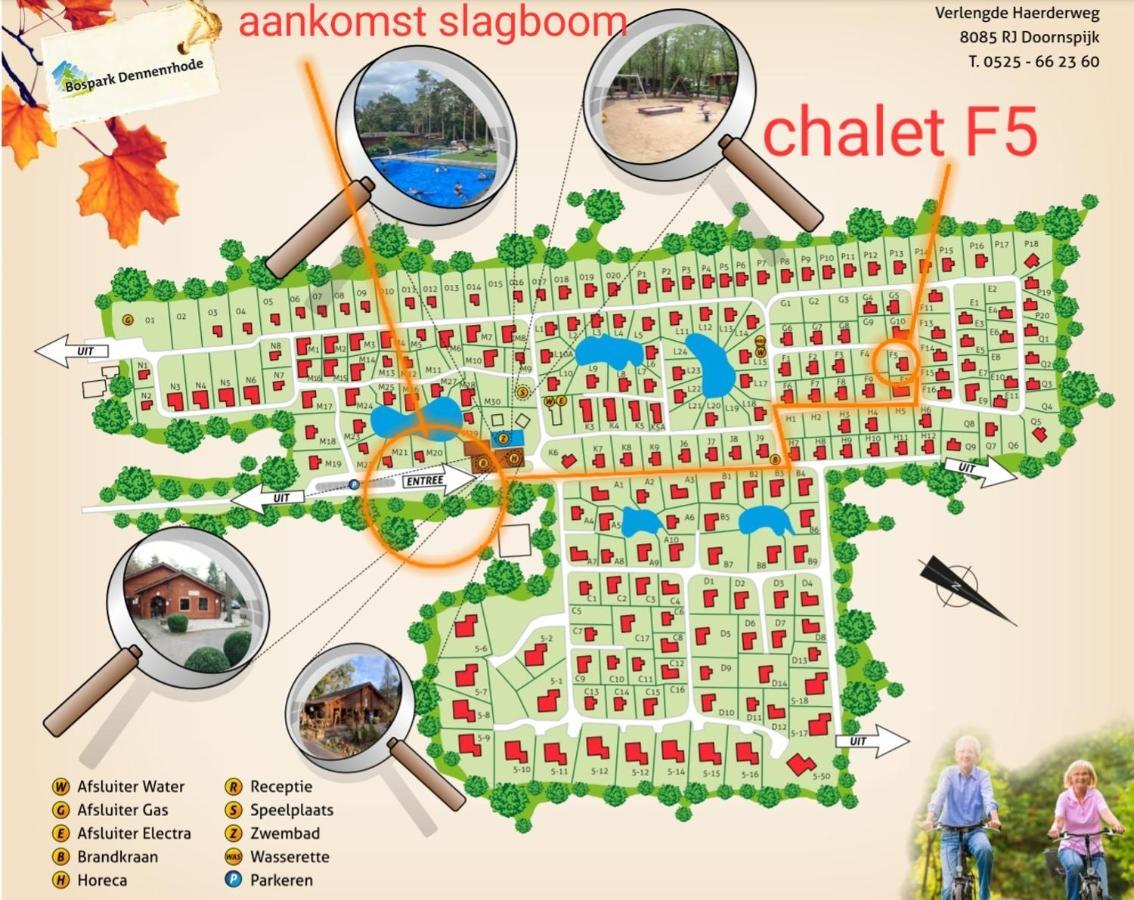 Heerlijk Chalet In Prachtige Natuur. Doornspijk Exteriör bild